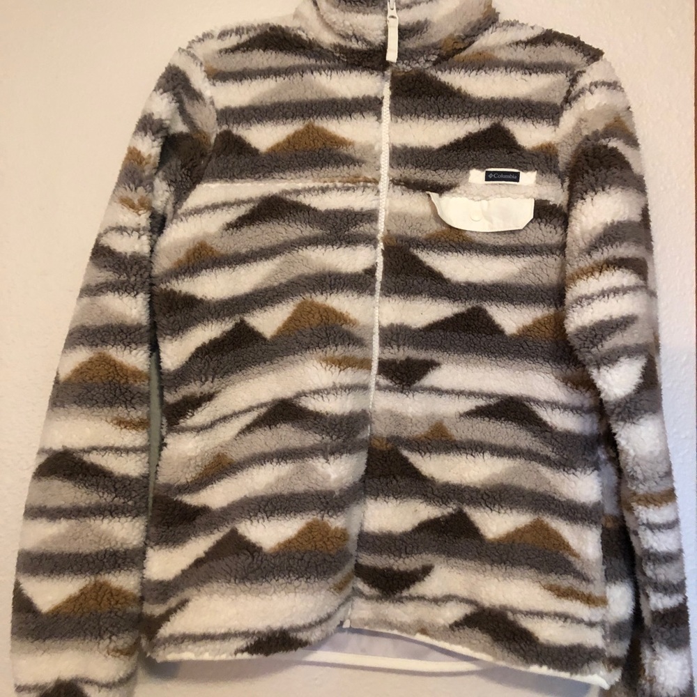 Fuzzy Columbia jacket!